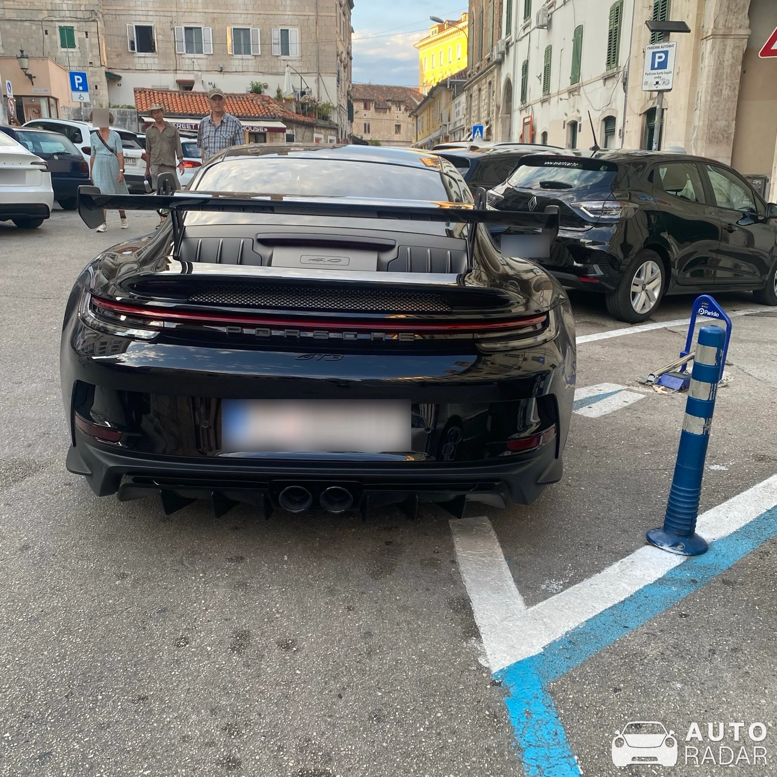 Porsche 992 GT3 MkI spotted in Makarská