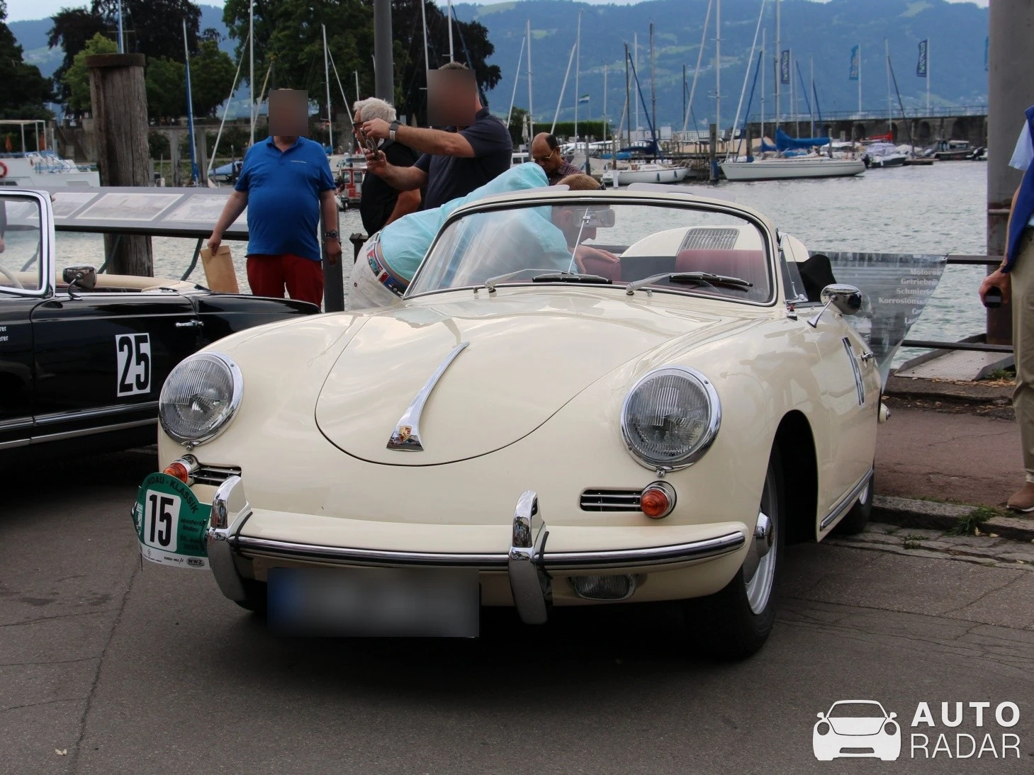 Porsche 356 A Cabriolet spotted in Lindau