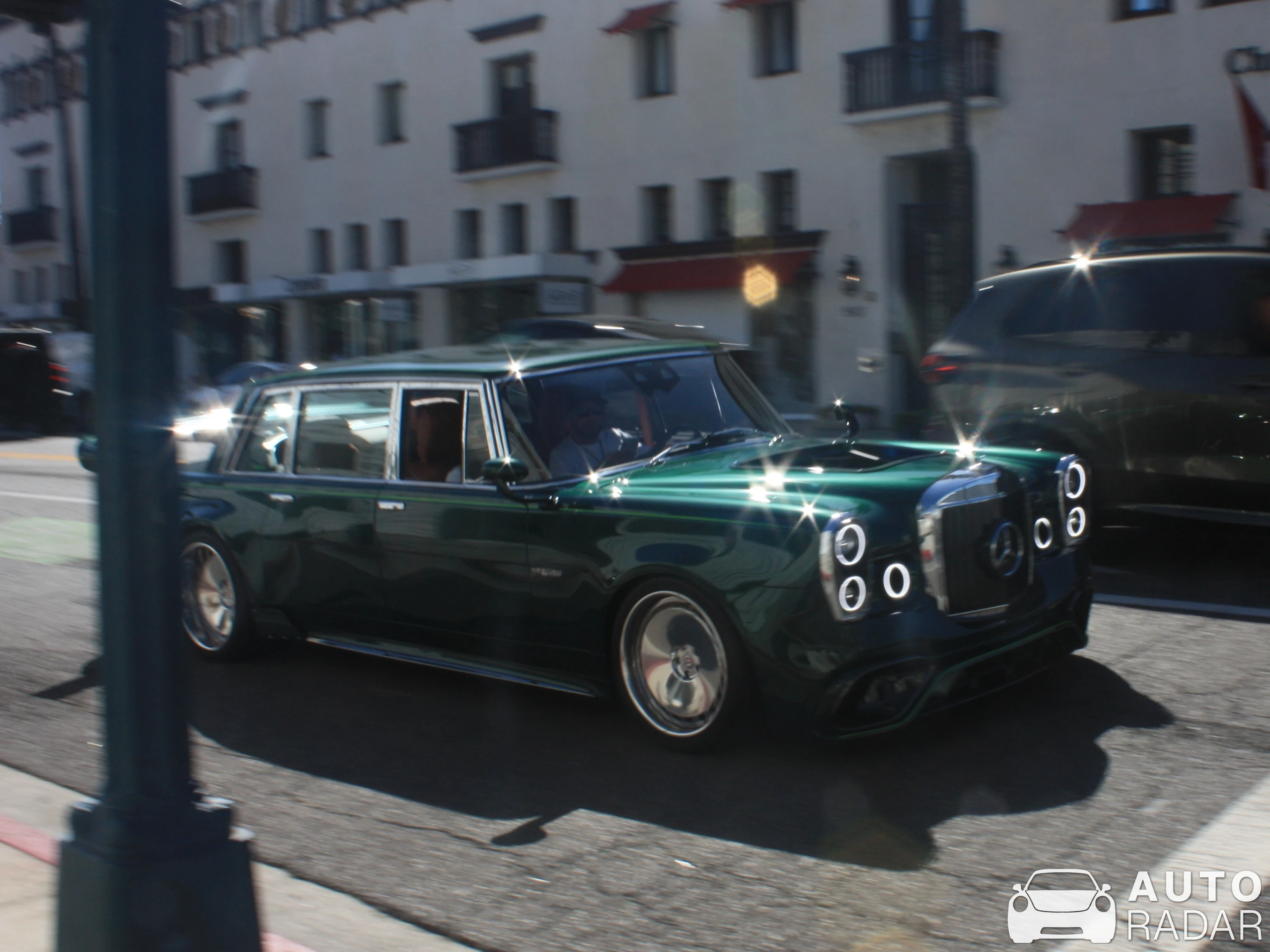 Mercedes-Benz S 600 Pullman spotted in Hermosa Beach