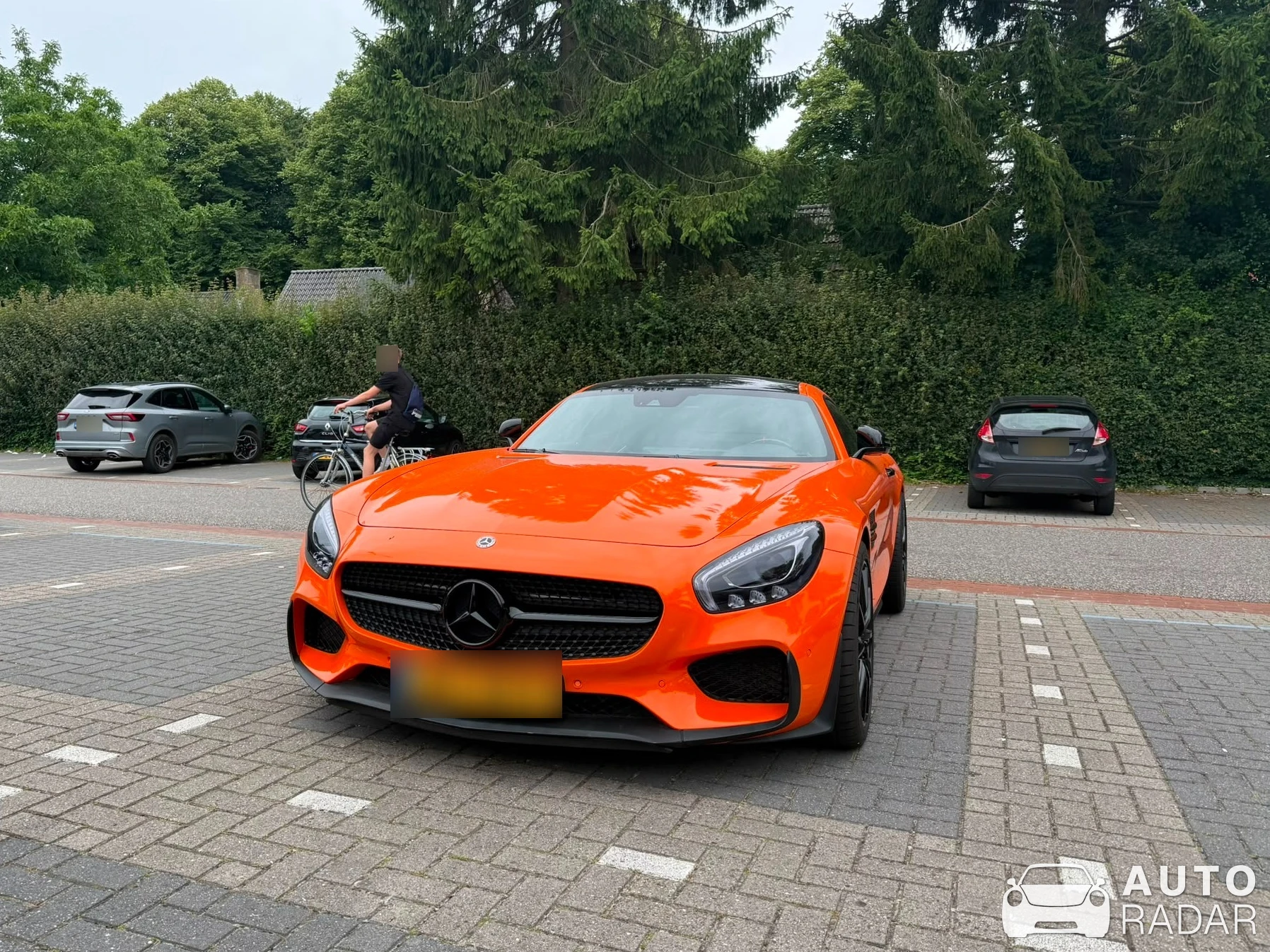 Mercedes-AMG GT S C190 spotted in Oosterwolde