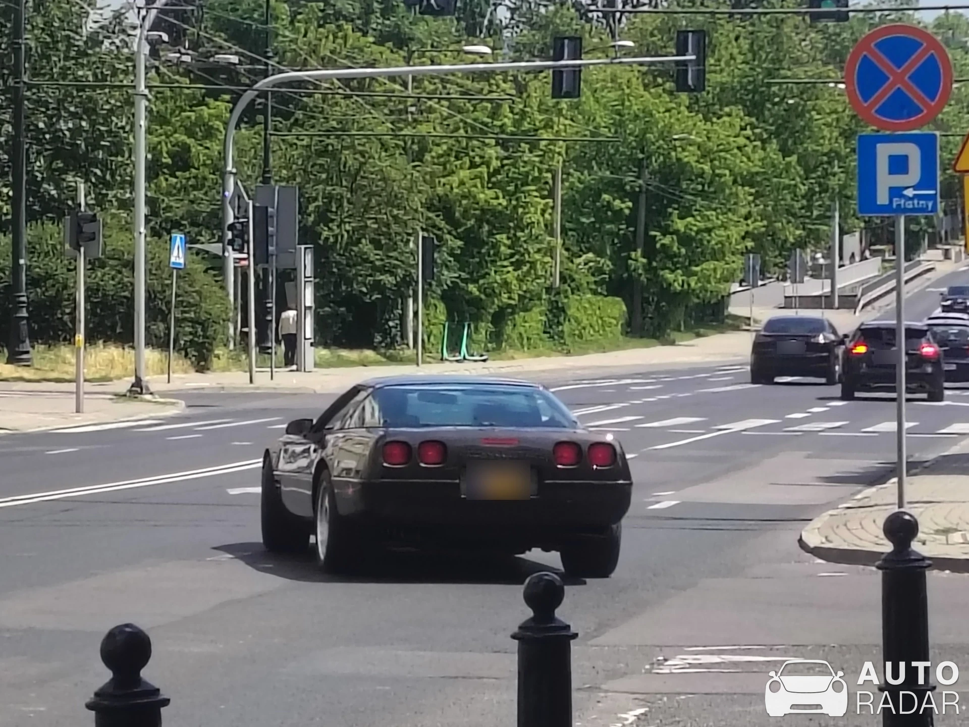 Chevrolet Corvette C4 spotted in Świdnik