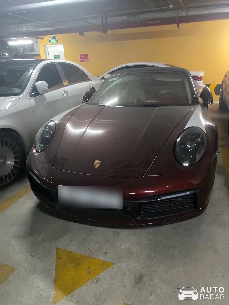 Porsche 992 Targa 4S Heritage Design Edition spotted in Hanoi
