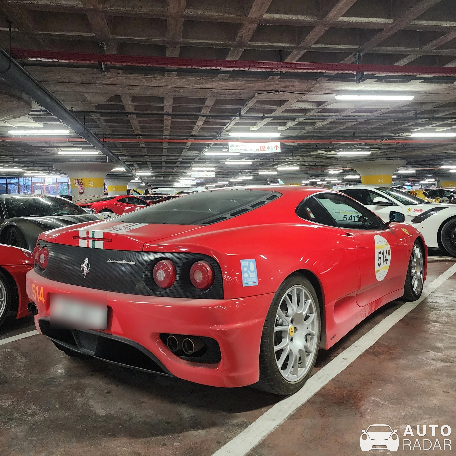 Ferrari Challenge Stradale spotted in Roma