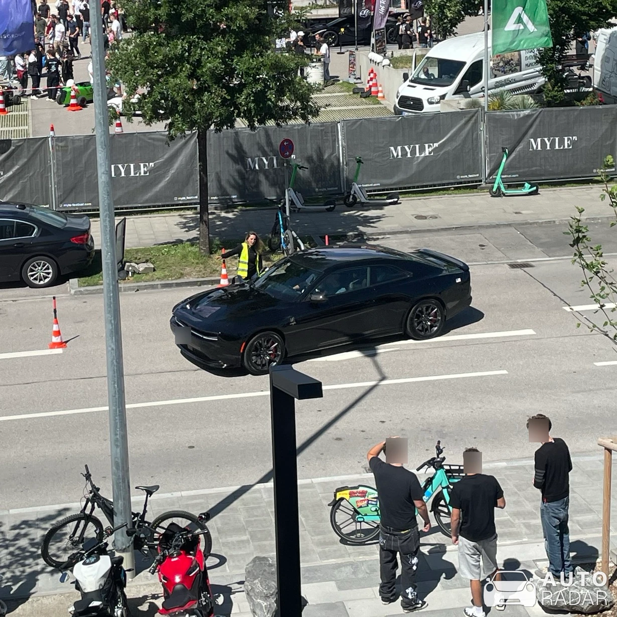 Dodge Charger Electric spotted in München