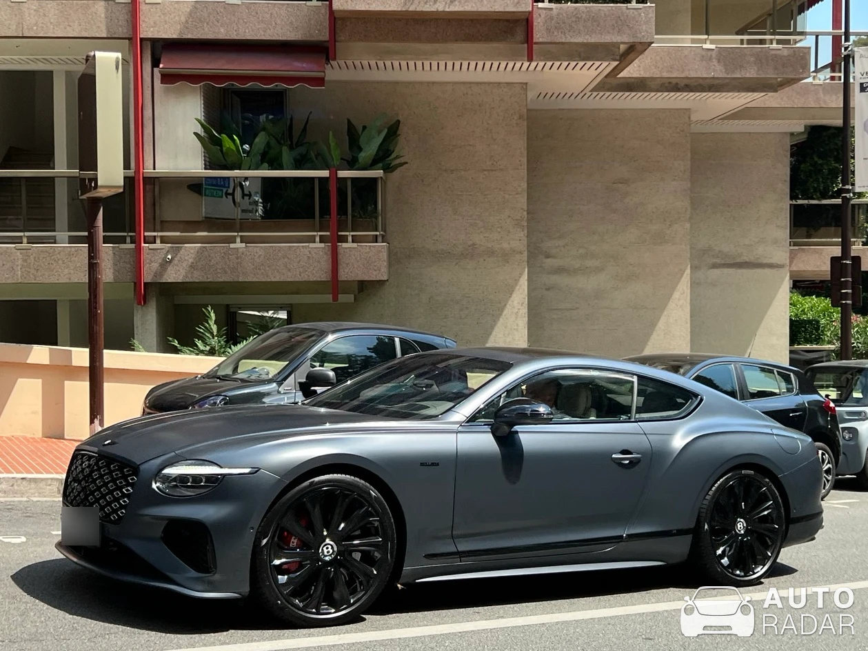 Bentley Continental GT spotted in Monaco