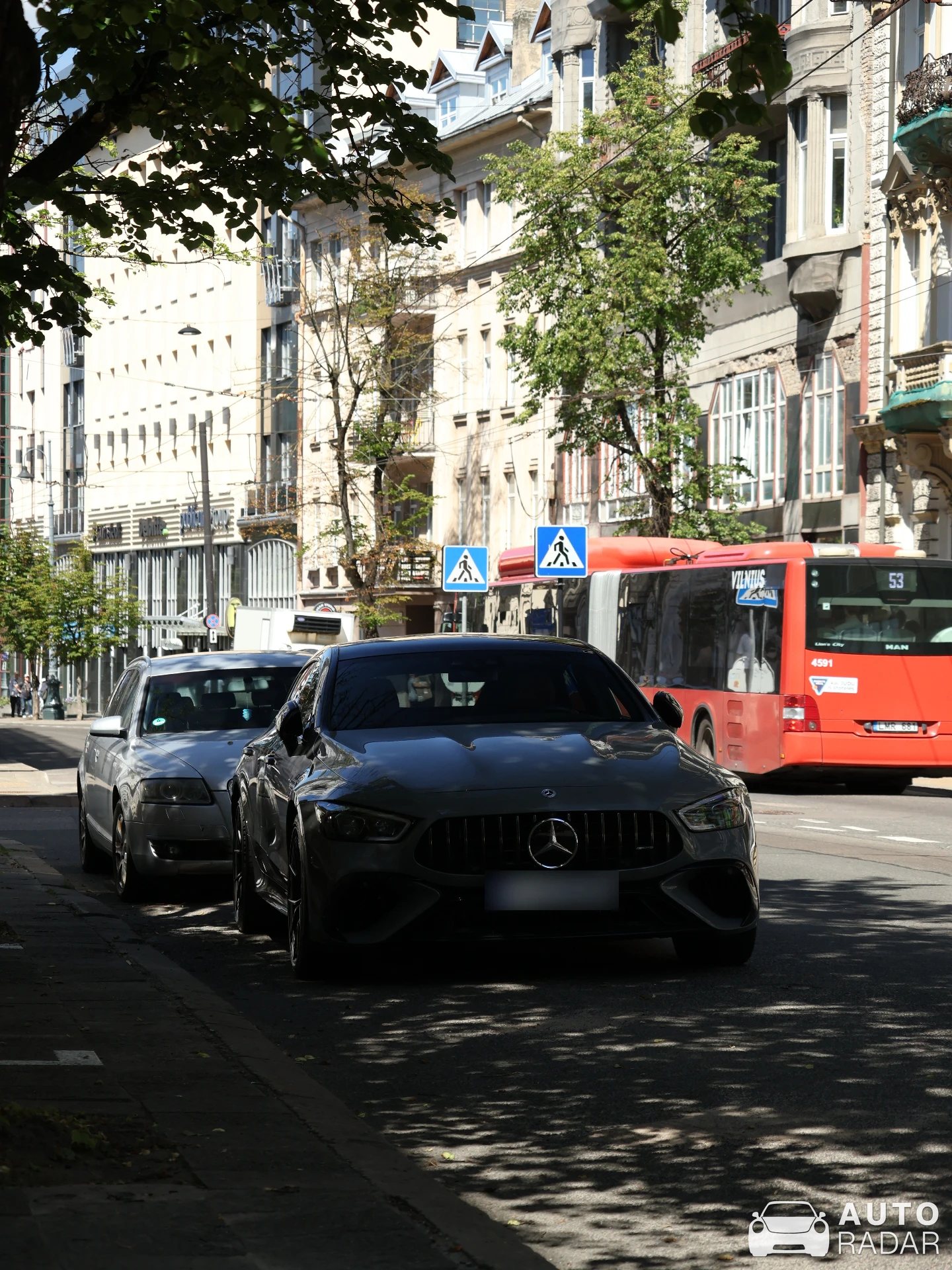 Mercedes-AMG GT 63 S E-Performance X290 spotted in Vilnius