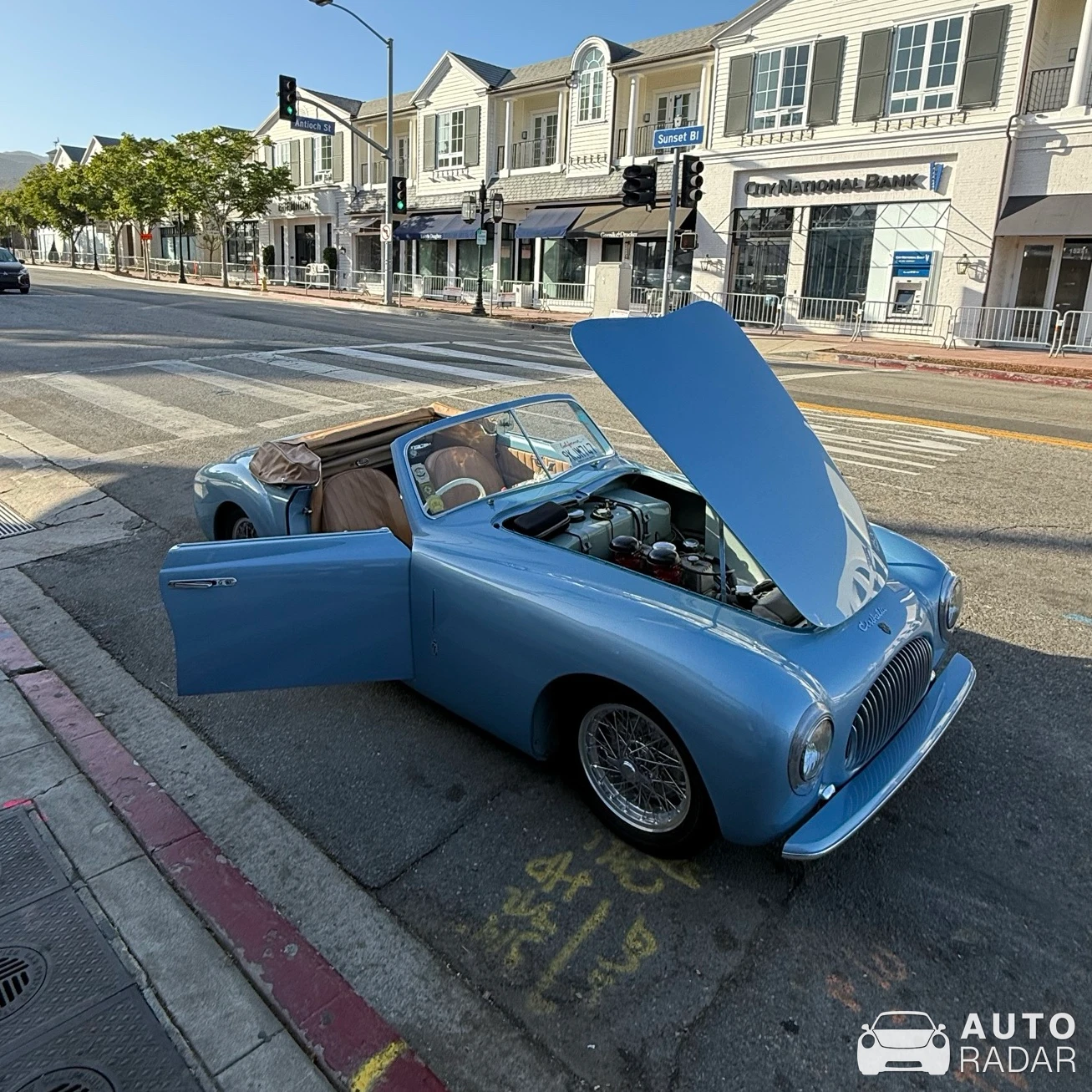 Cisitalia 202 SC Cabriolet spotted in Los Angeles