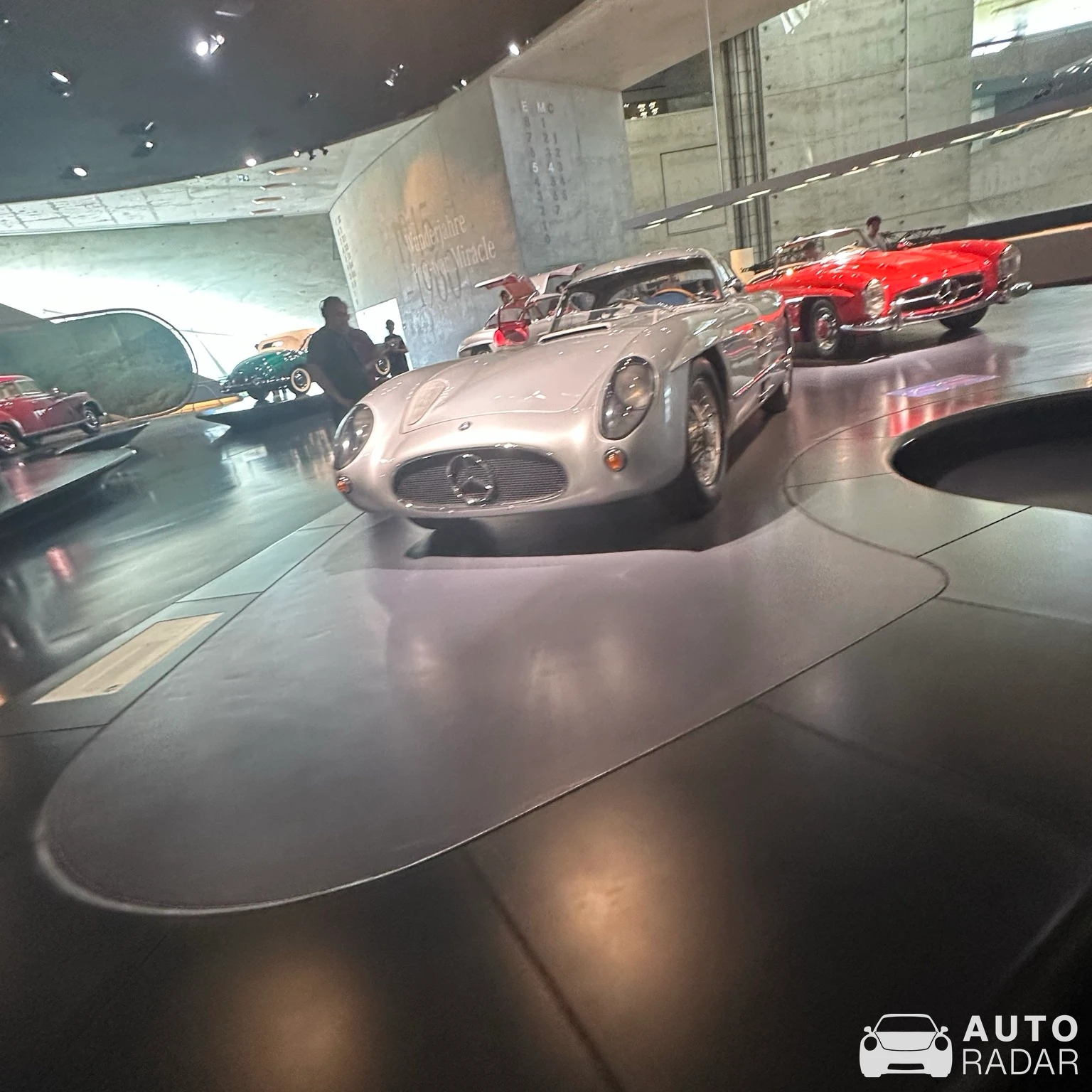 Mercedes-Benz 300SLR Uhlenhaut Coupé spotted in Stuttgart