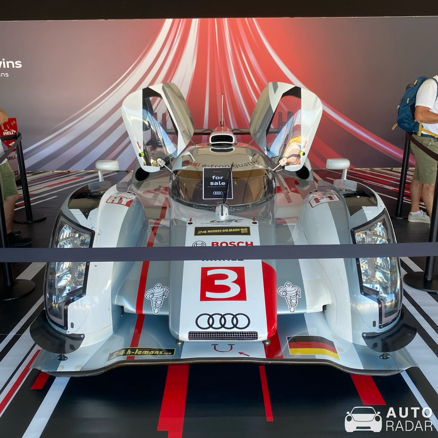 Audi R18 spotted in Le Mans