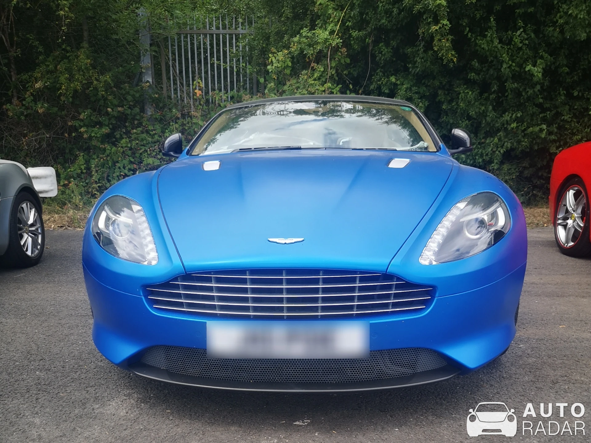 Aston Martin Virage spotted in Derby