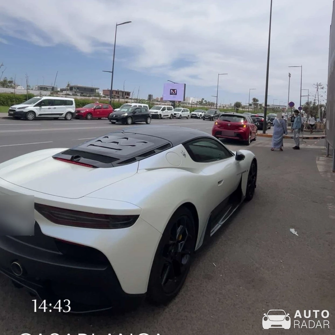 Maserati MC20 spotted in Casablanca