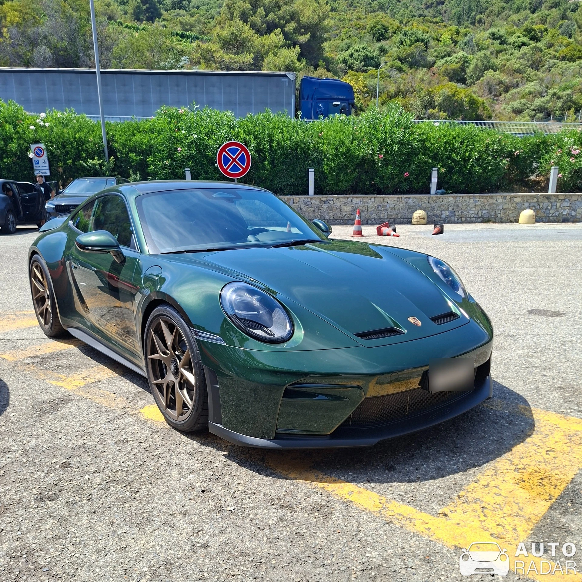 Porsche 992 GT3 Touring MkI spotted in Sanremo