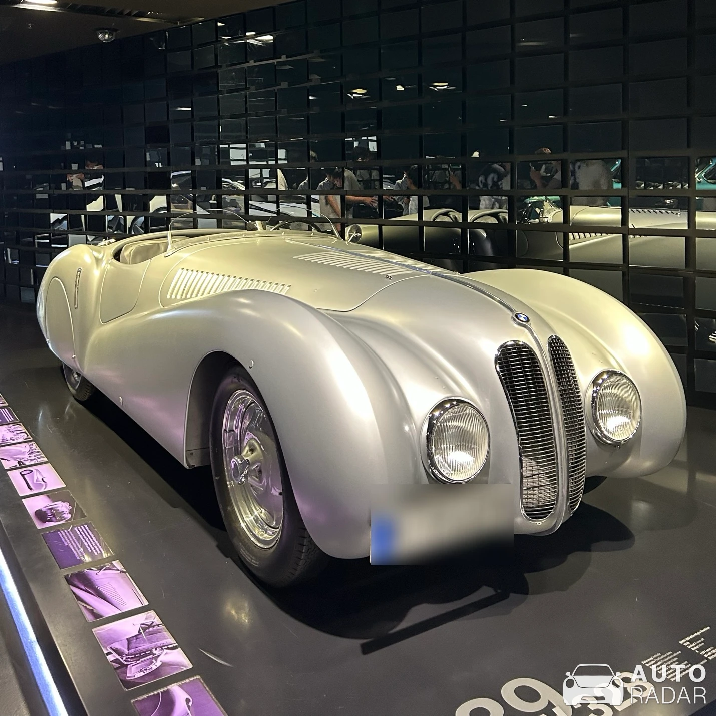 BMW 328 Mille Miglia Bügelfalte Roadster spotted in München