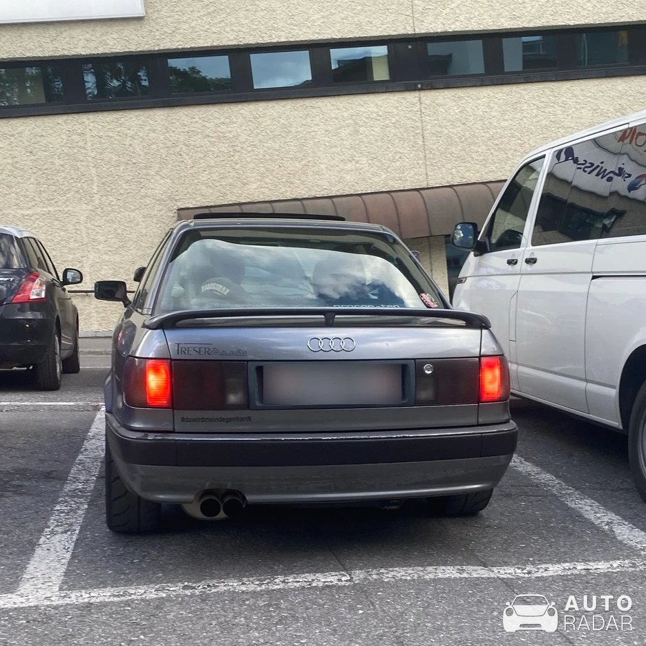 Audi 80 Competition spotted in Davos Platz