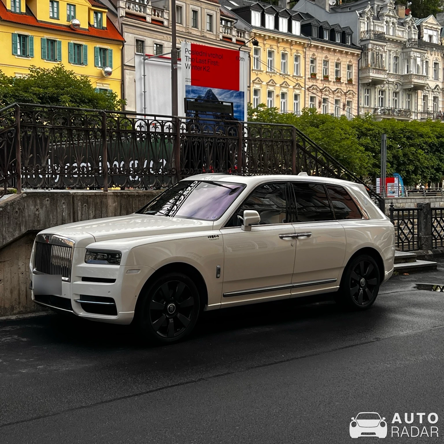 Rolls-Royce Cullinan spotted in Karlovy Vary