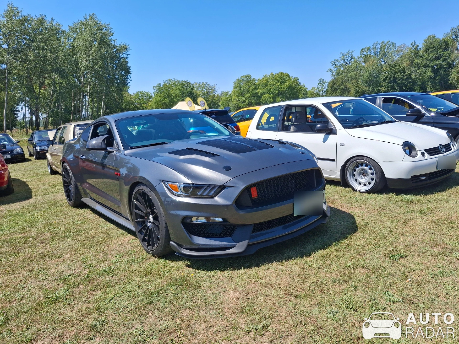 Ford Mustang Shelby GT350 spotted in Lendava