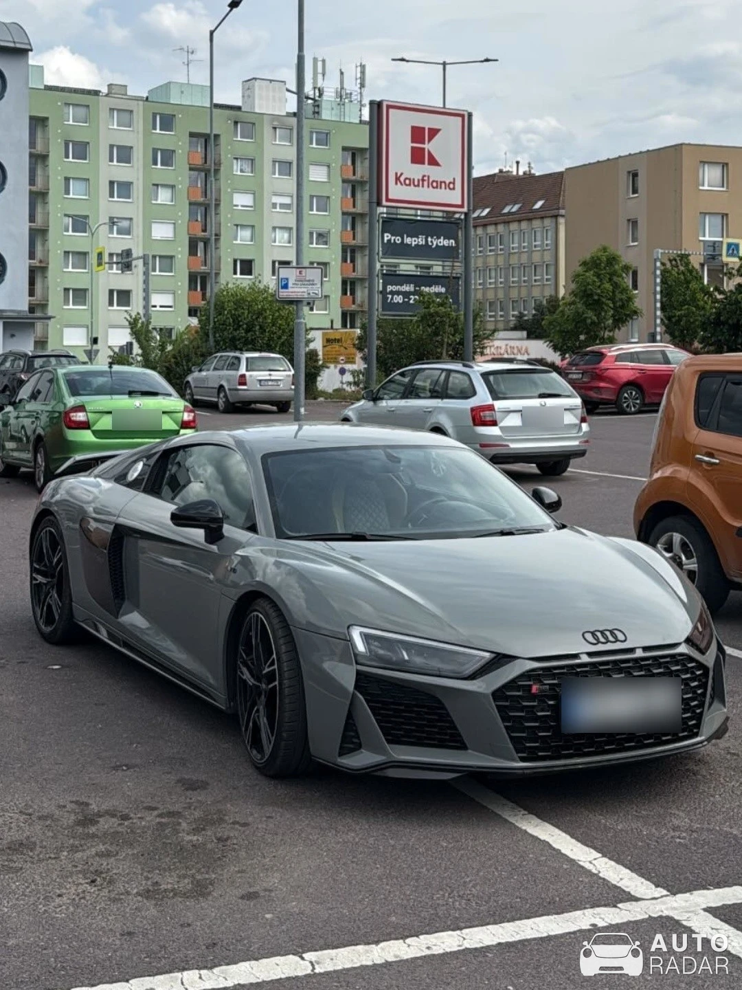 Audi R8 V10 spotted in Znojmo