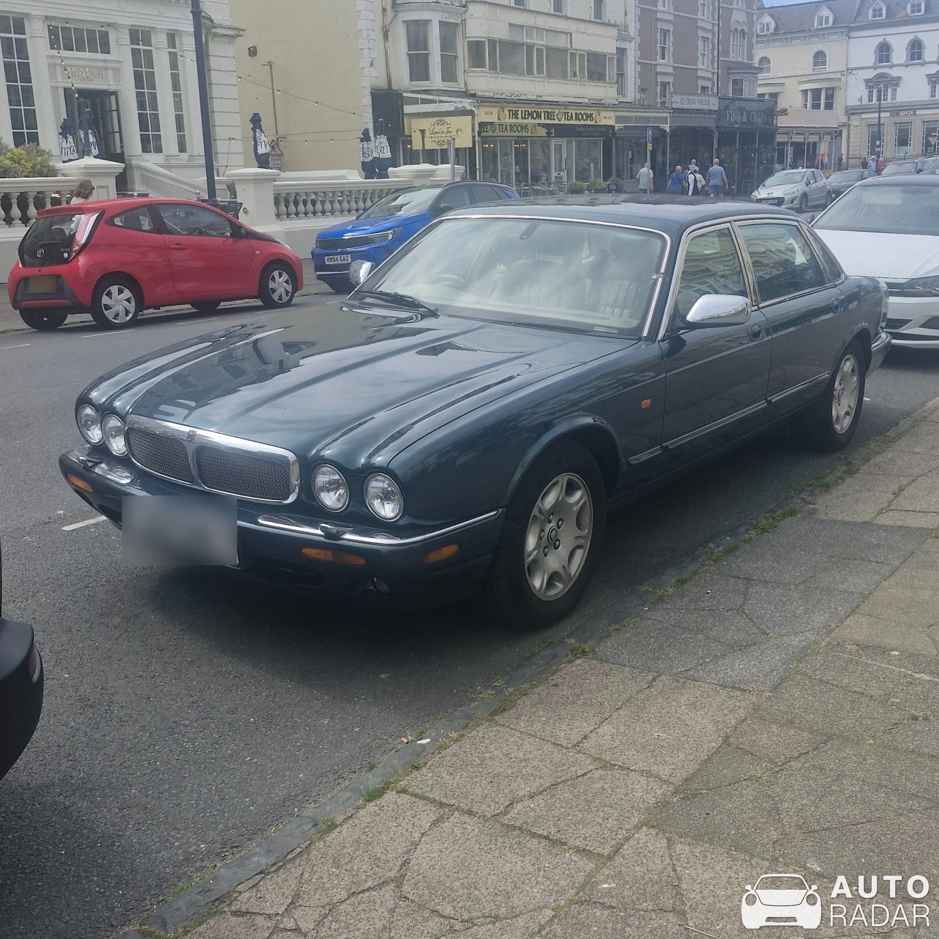 Jaguar XJ spotted in Llandudno