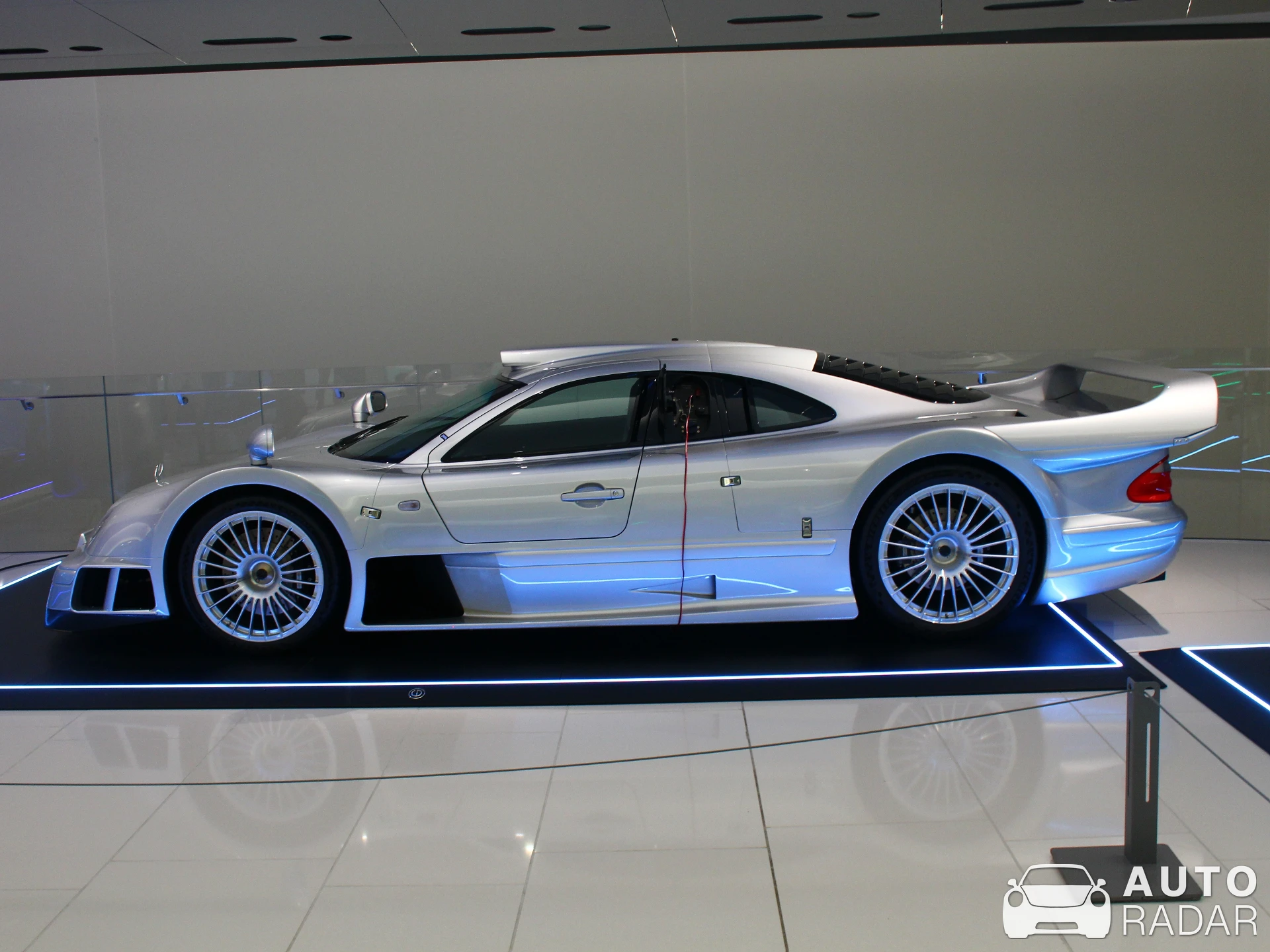 Mercedes-Benz CLK-GTR AMG spotted in Monaco