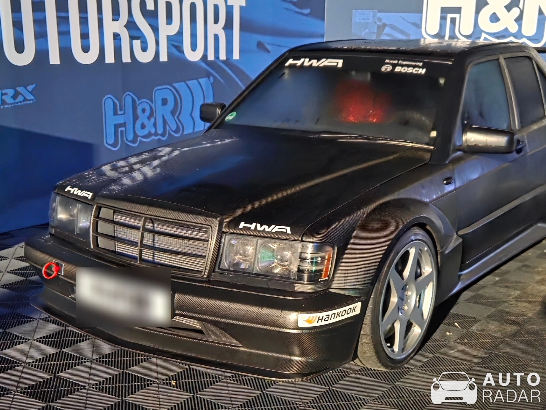Mercedes-Benz 190 E 2.5-16v EVO II spotted in Nürburg