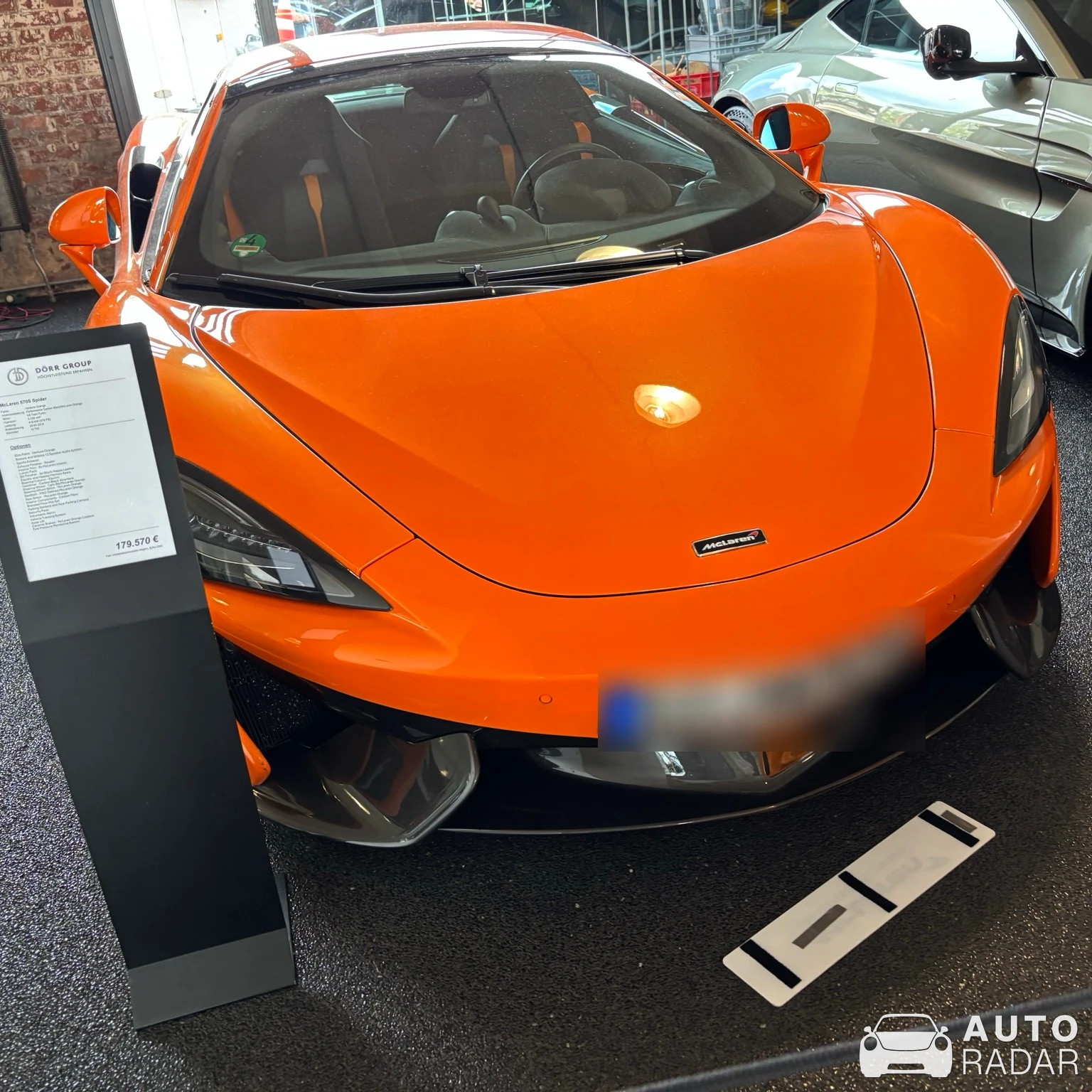 McLaren 570S Spider spotted in Frankfurt am Main