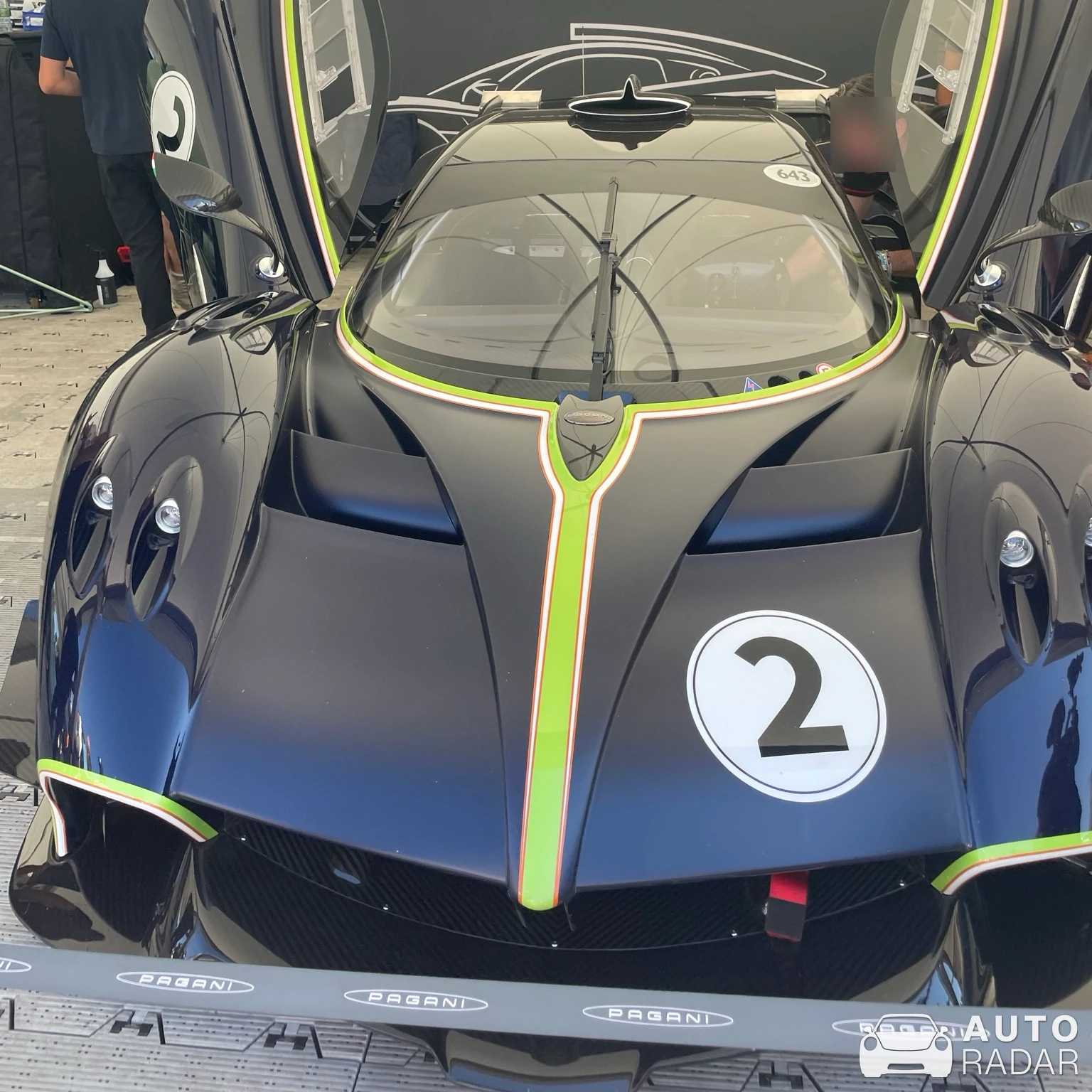 Pagani Huayra spotted in Chichester