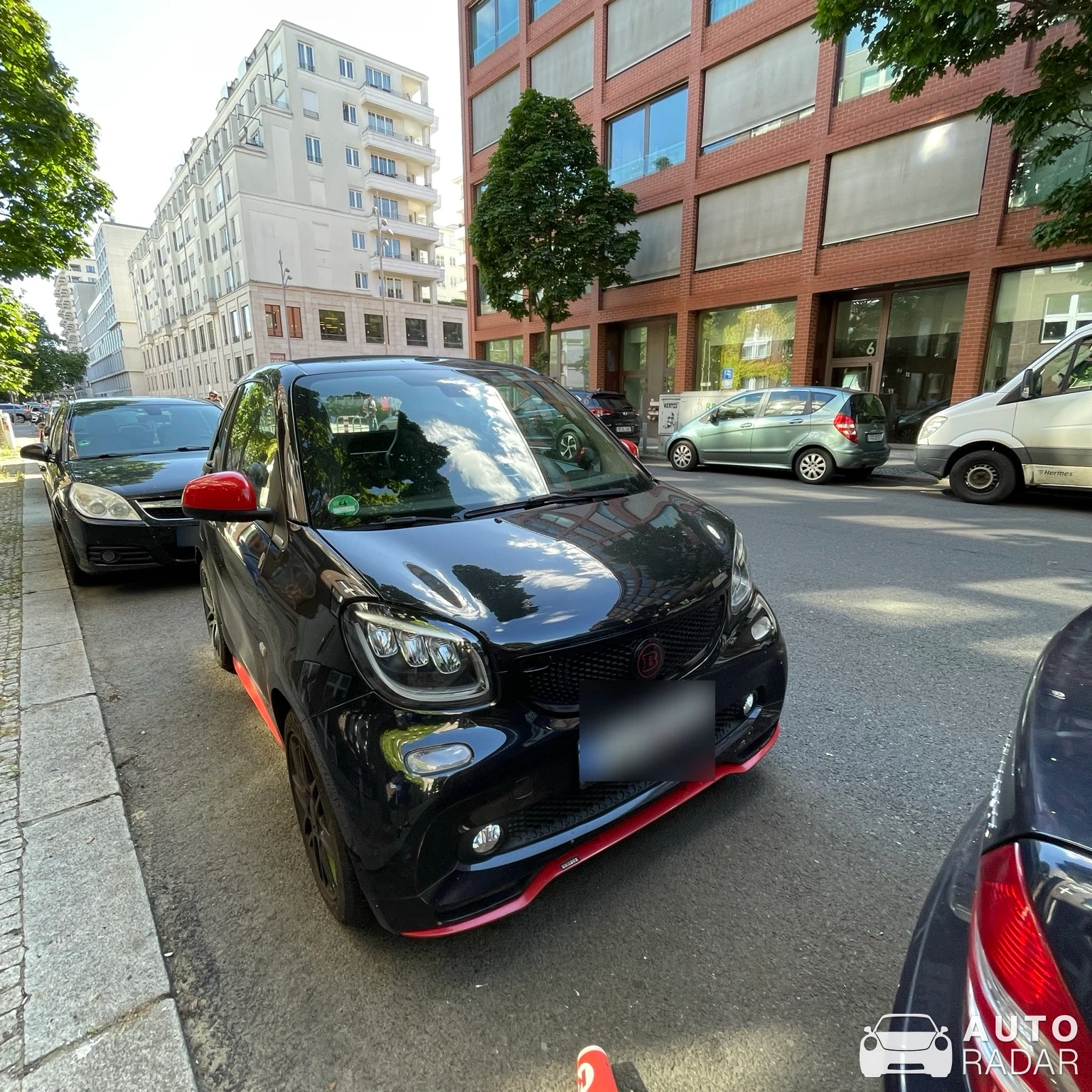 Smart Fortwo EQ Cabrio Brabus 92R spotted in Berlin, Germany