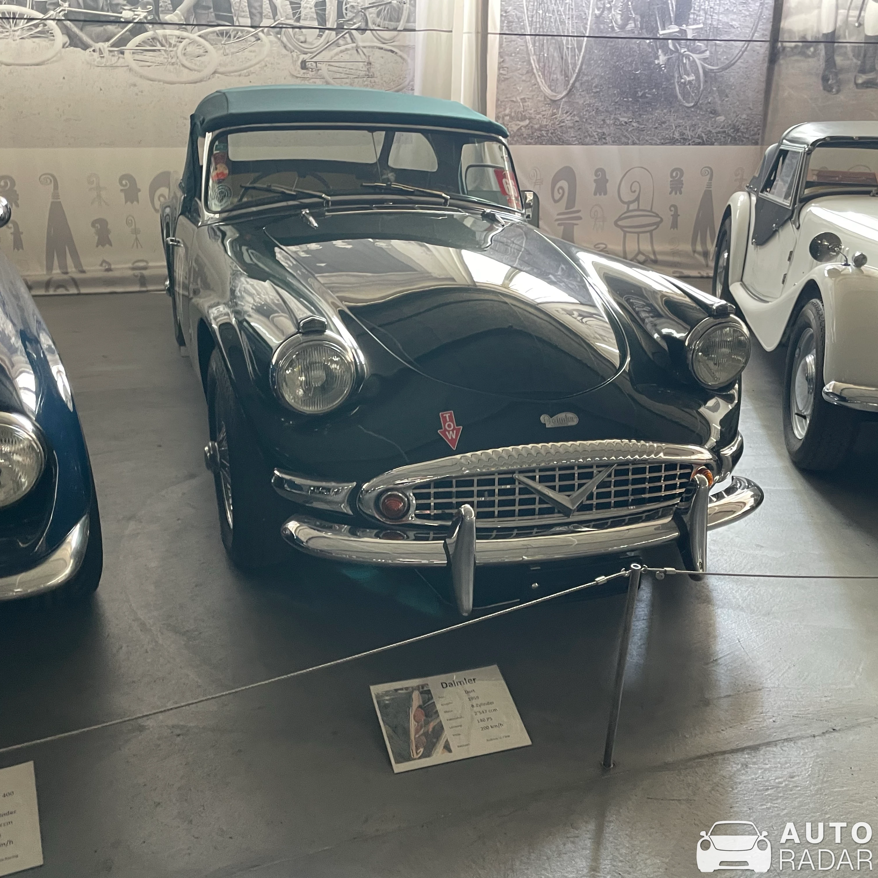 Daimler SP250 spotted in Muttenz