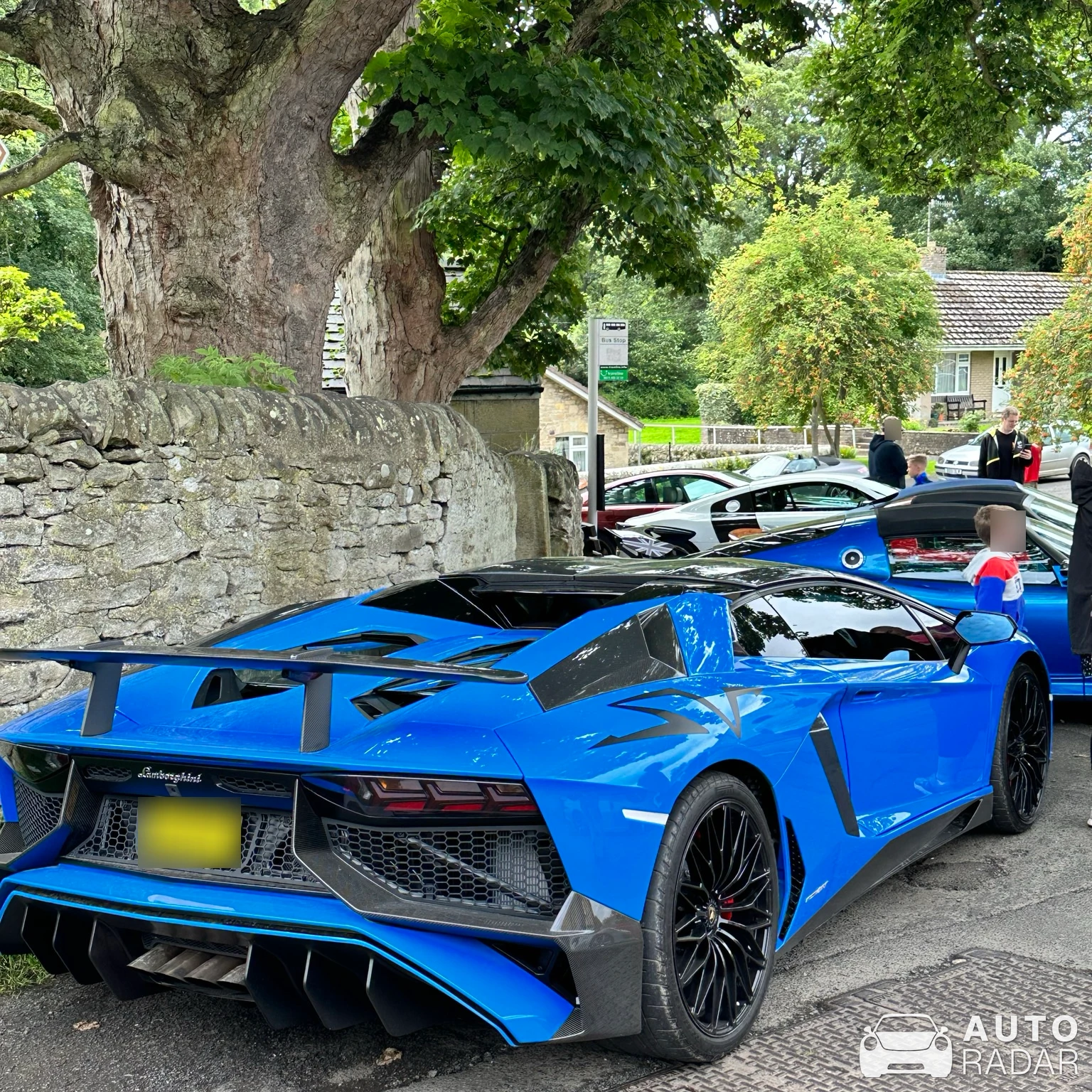 Lamborghini Aventador LP750-4 SuperVeloce Roadster spotted in Humshaugh