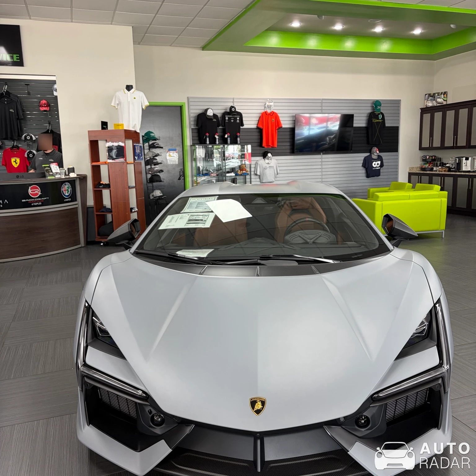 Lamborghini Revuelto spotted in Naples