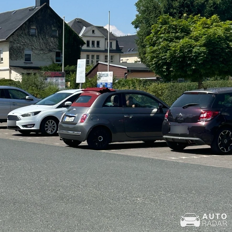 Fiat 500 Cabriolet spotted in Zwönitz