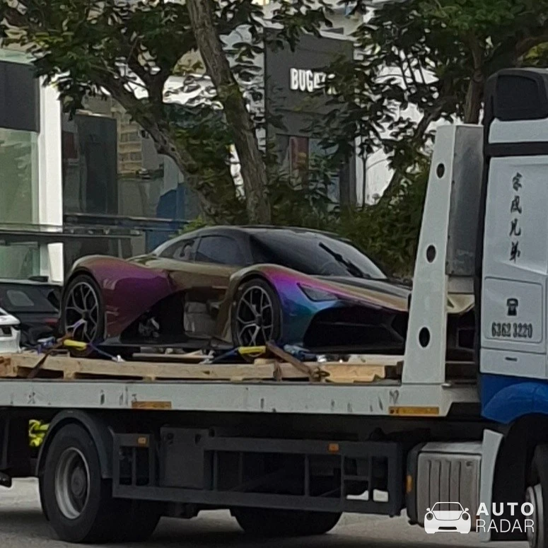 Zenvo Aurora spotted in Singapore