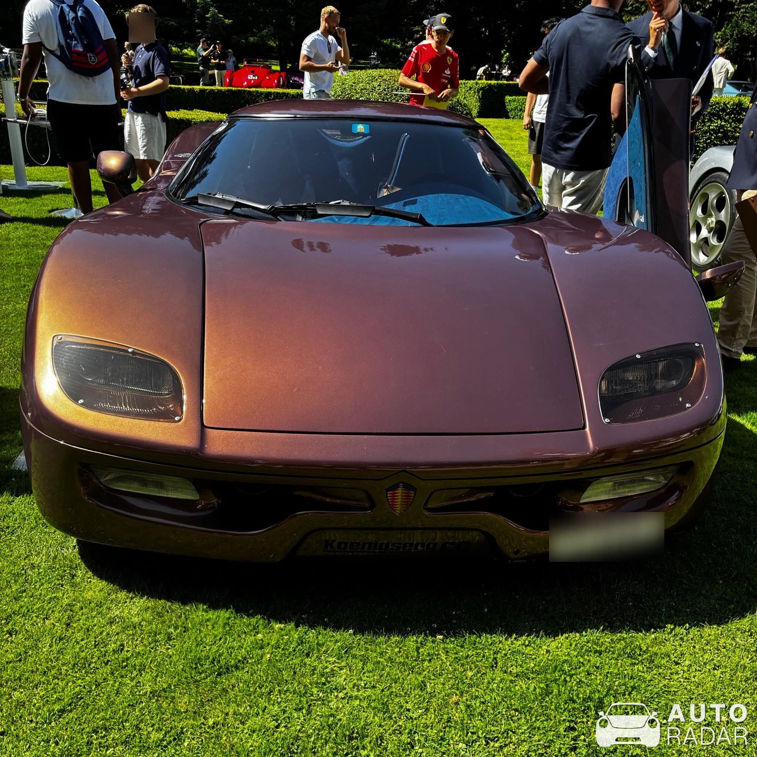 Koenigsegg CC Prototype spotted in Båstad