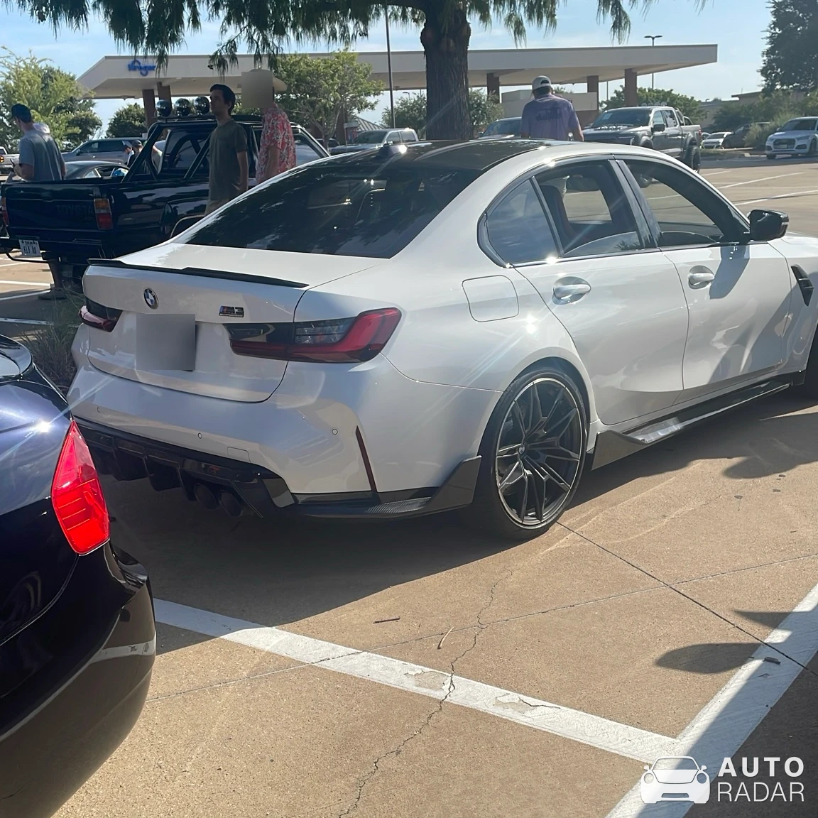 BMW M3 G80 Sedan Competition spotted in Fort Worth