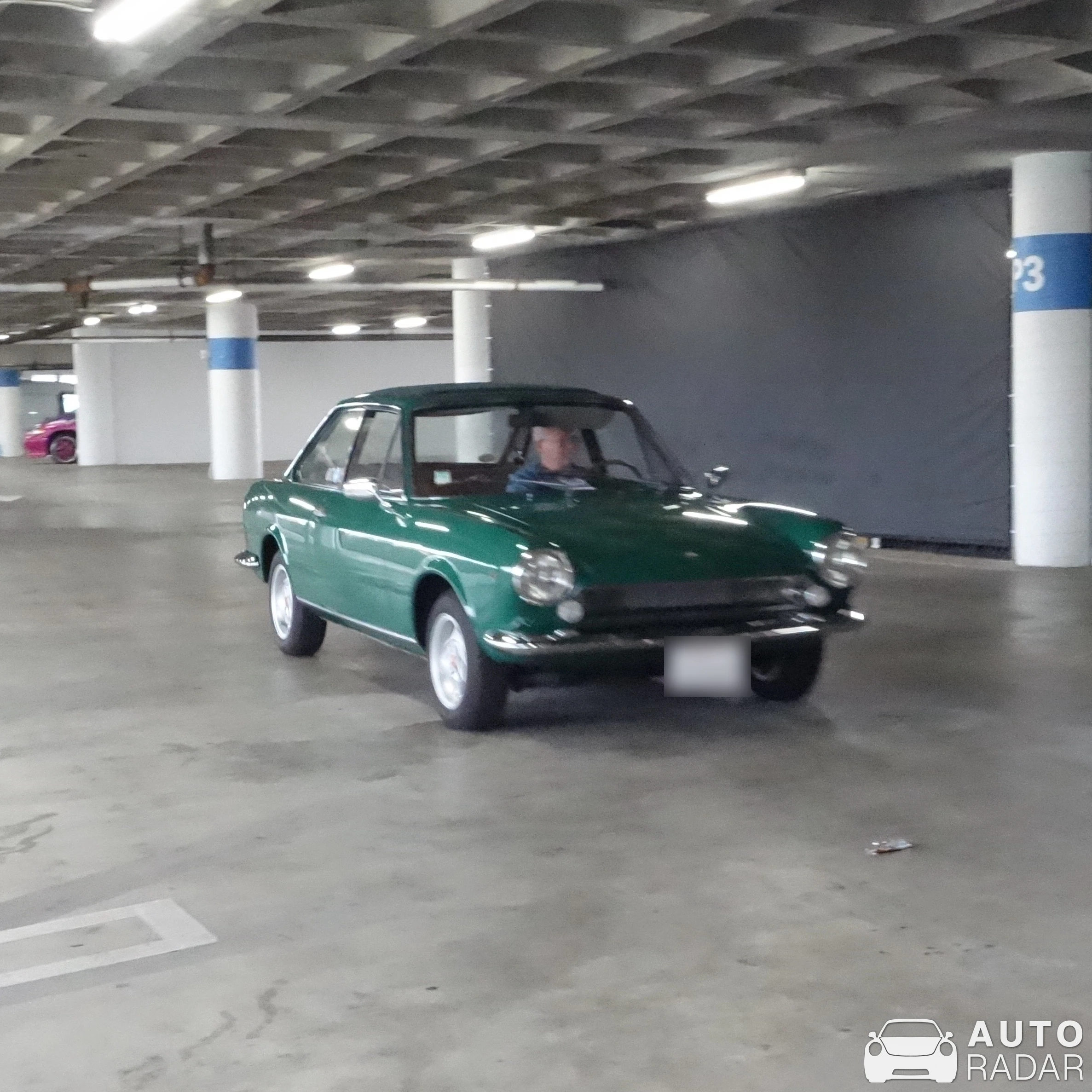 Fiat 124 Sport Coupé spotted in Los Angeles