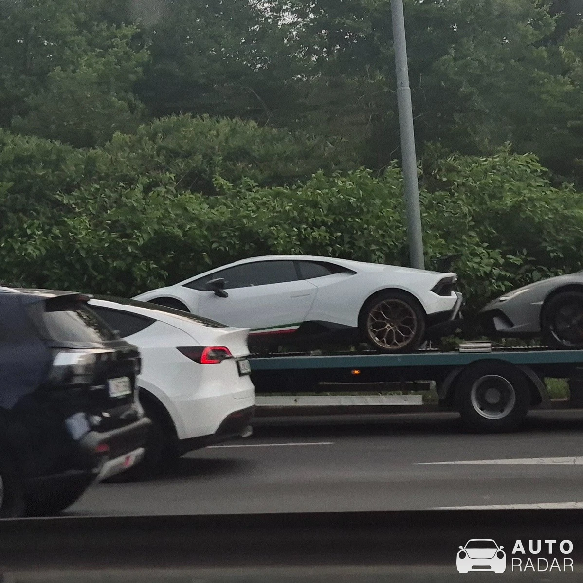 Lamborghini Huracán LP640-4 Performante spotted in Šenčur