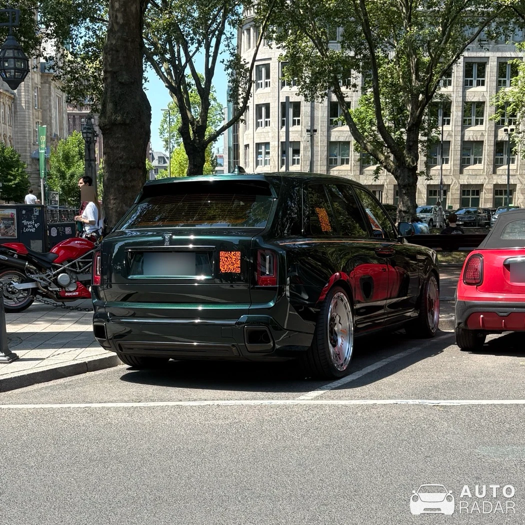 Rolls-Royce Cullinan Mansory spotted in Düsseldorf