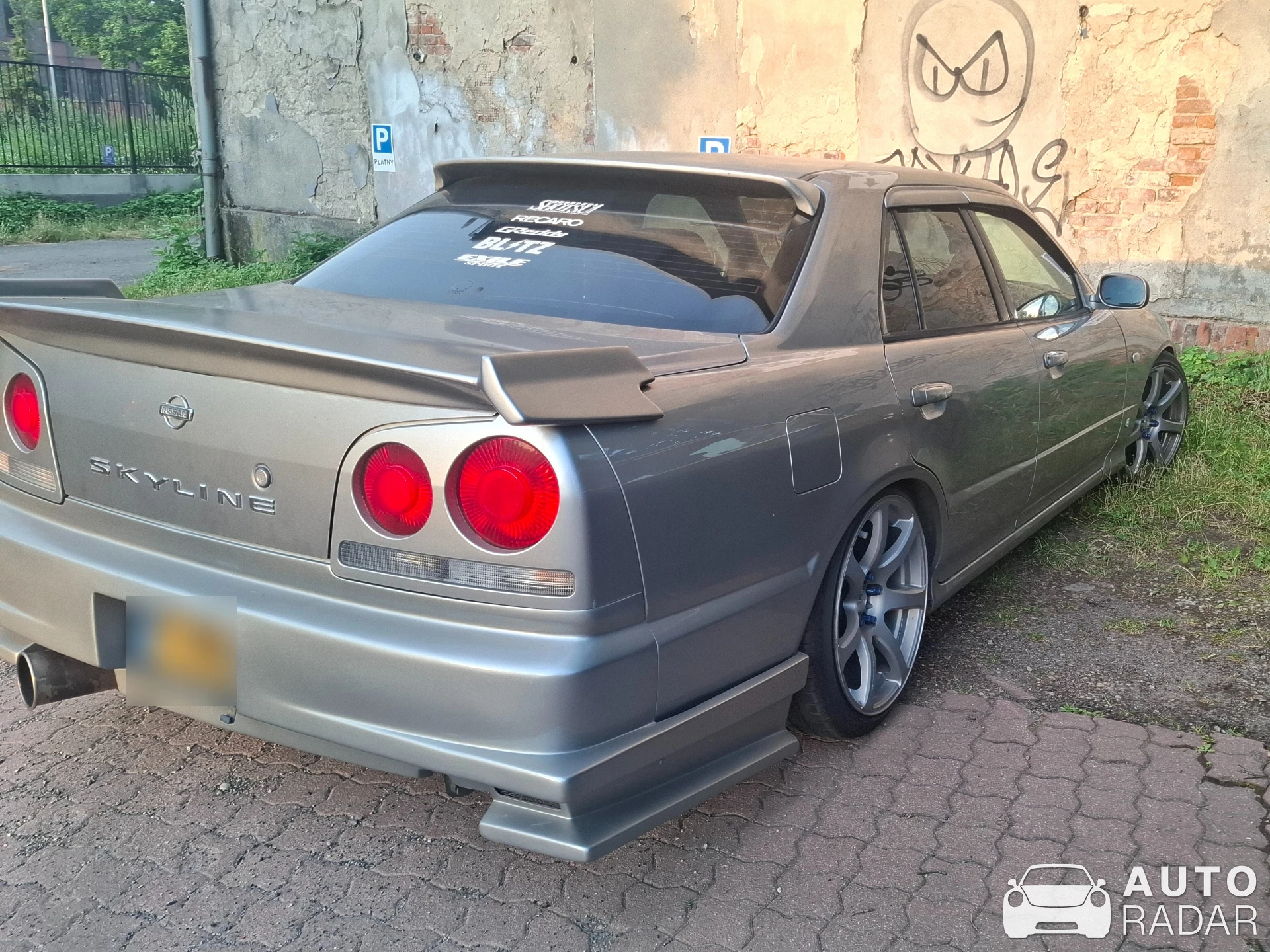 Nissan Skyline R34 Sedan spotted in Chorzów