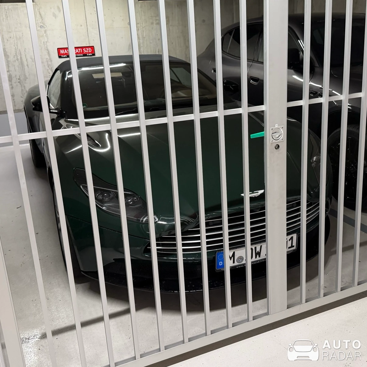 Aston Martin DB11 V8 Volante spotted in München