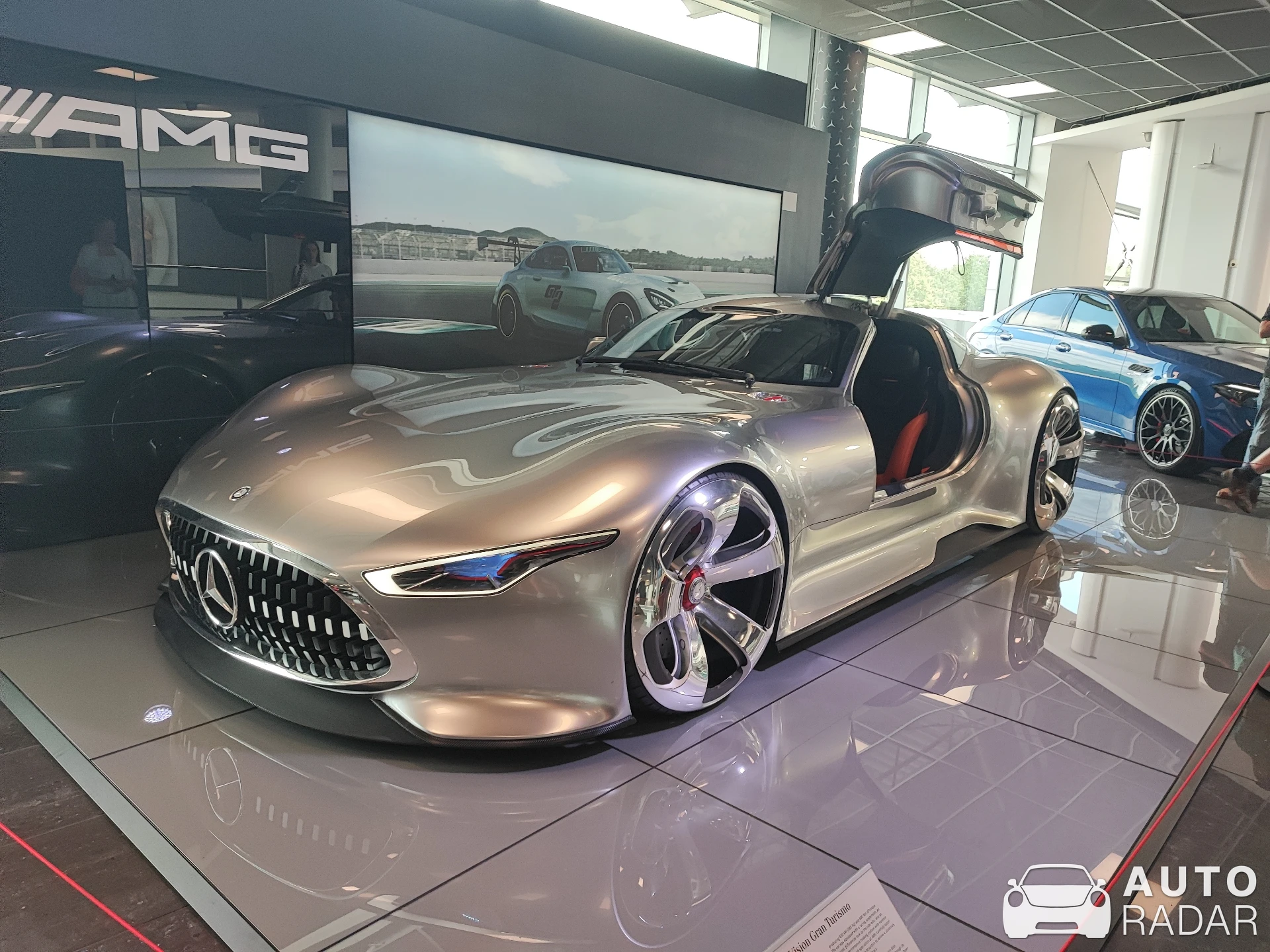 Mercedes-Benz Vision spotted in Weybridge