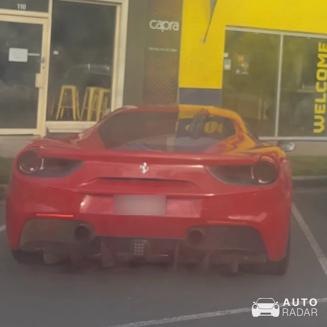 Ferrari 488 GTB spotted in North Geelong
