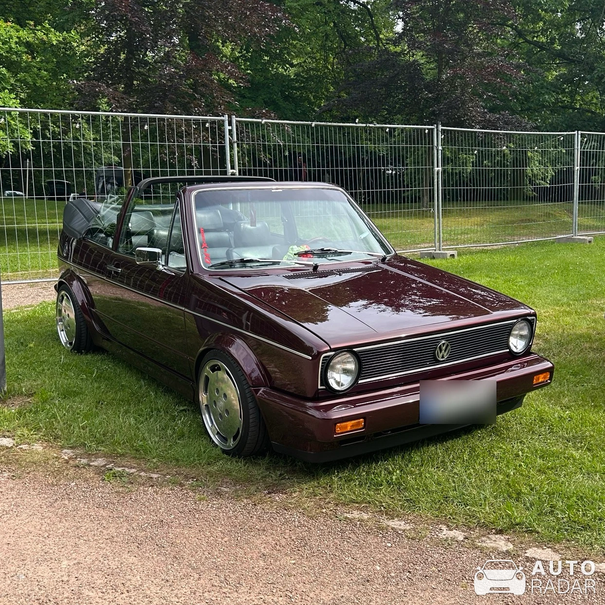 Volkswagen Golf Cabriolet MkI spotted in Lichtenstein/Sachsen