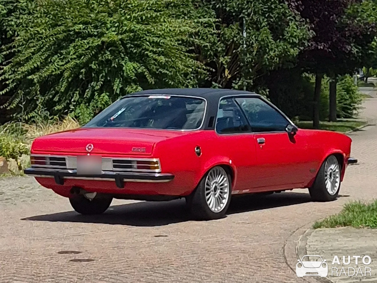 Opel Commodore B spotted in Wolfsburg