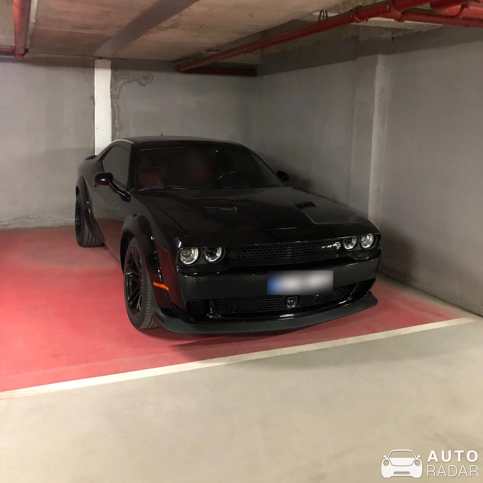Dodge Challenger SRT Hellcat Widebody spotted in Nilüfer
