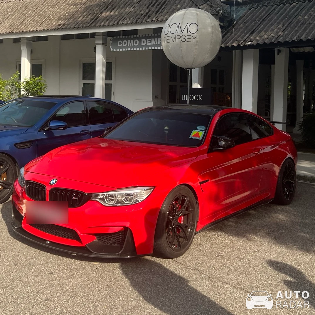 BMW M4 F82 Coupé Performance Edition spotted in Singapore