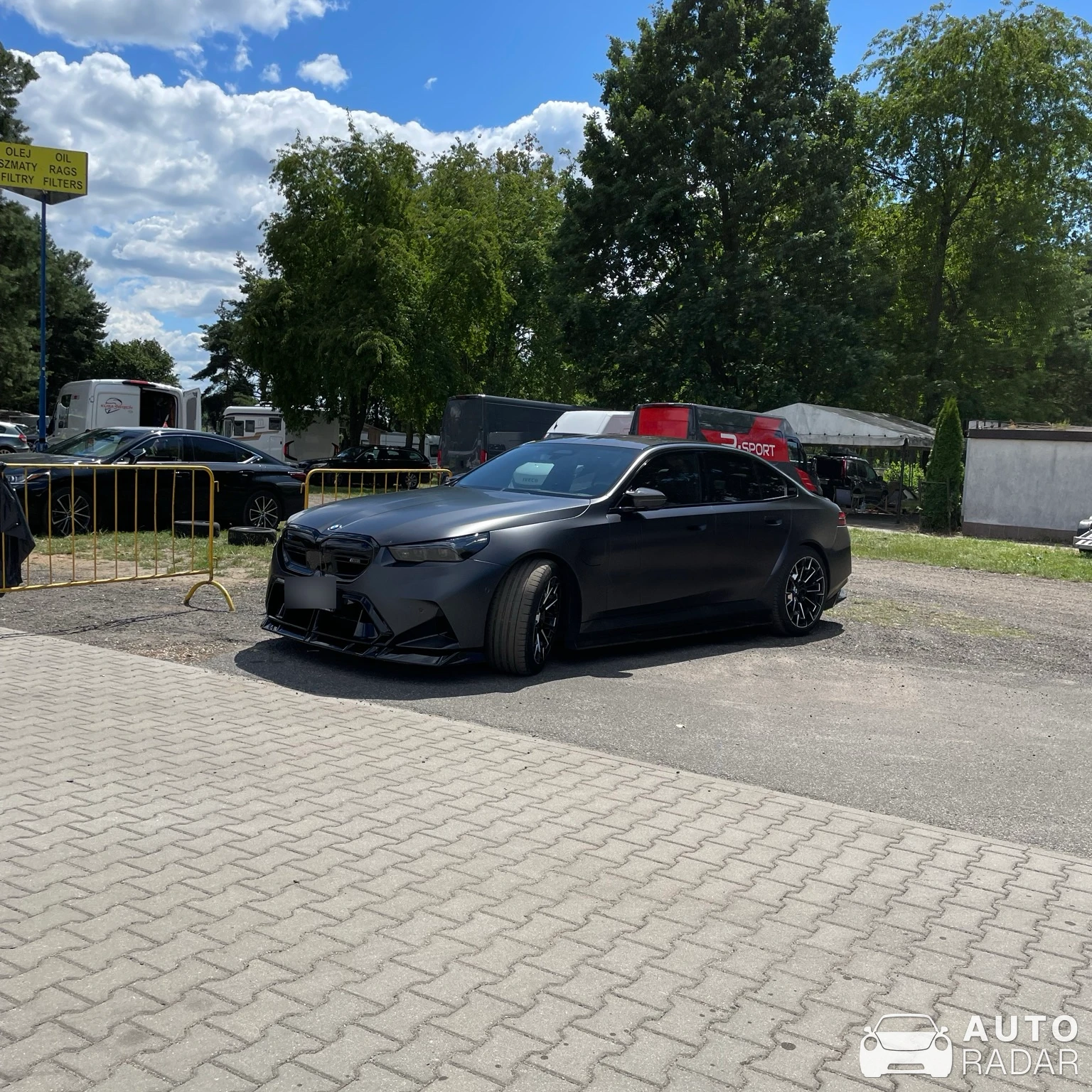 BMW M5 G90 spotted in Poznań