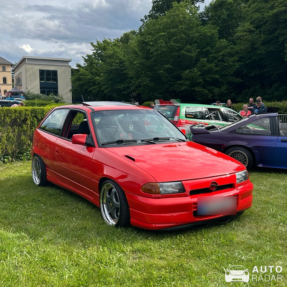 Opel Astra GSi spotted in Lichtenstein/Sachsen