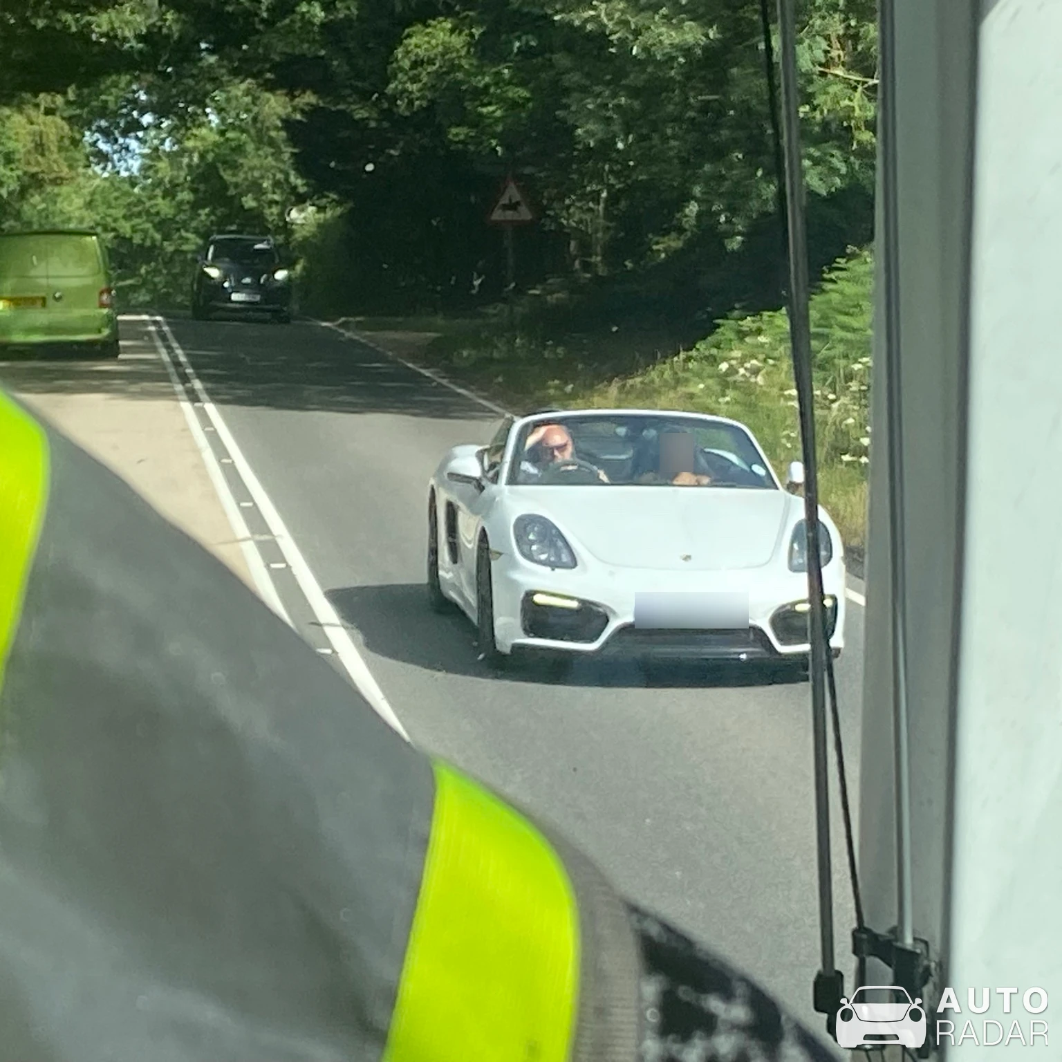 Porsche 981 Boxster spotted in Romsey