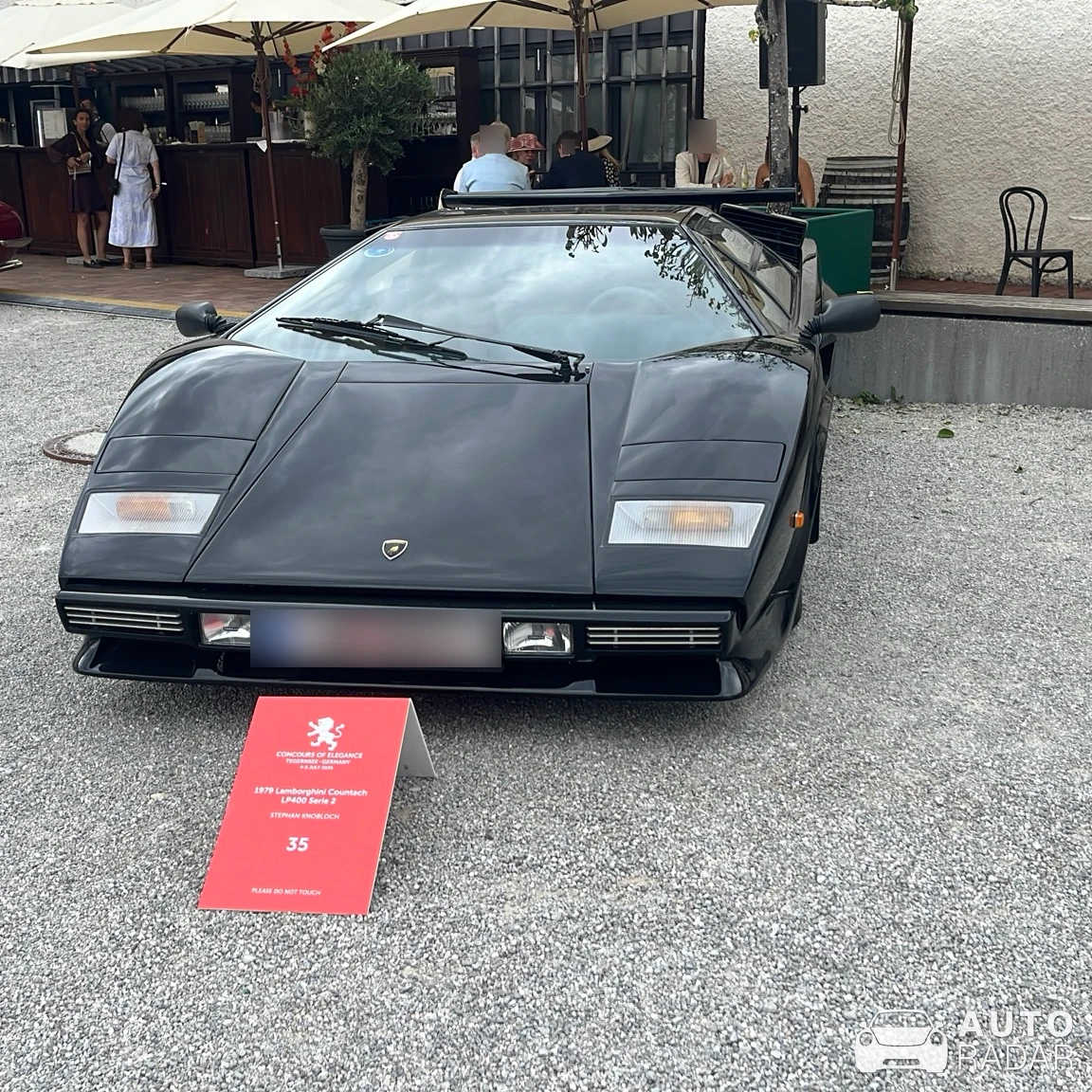 Lamborghini Countach LP400 S spotted in Gmund am Tegernsee