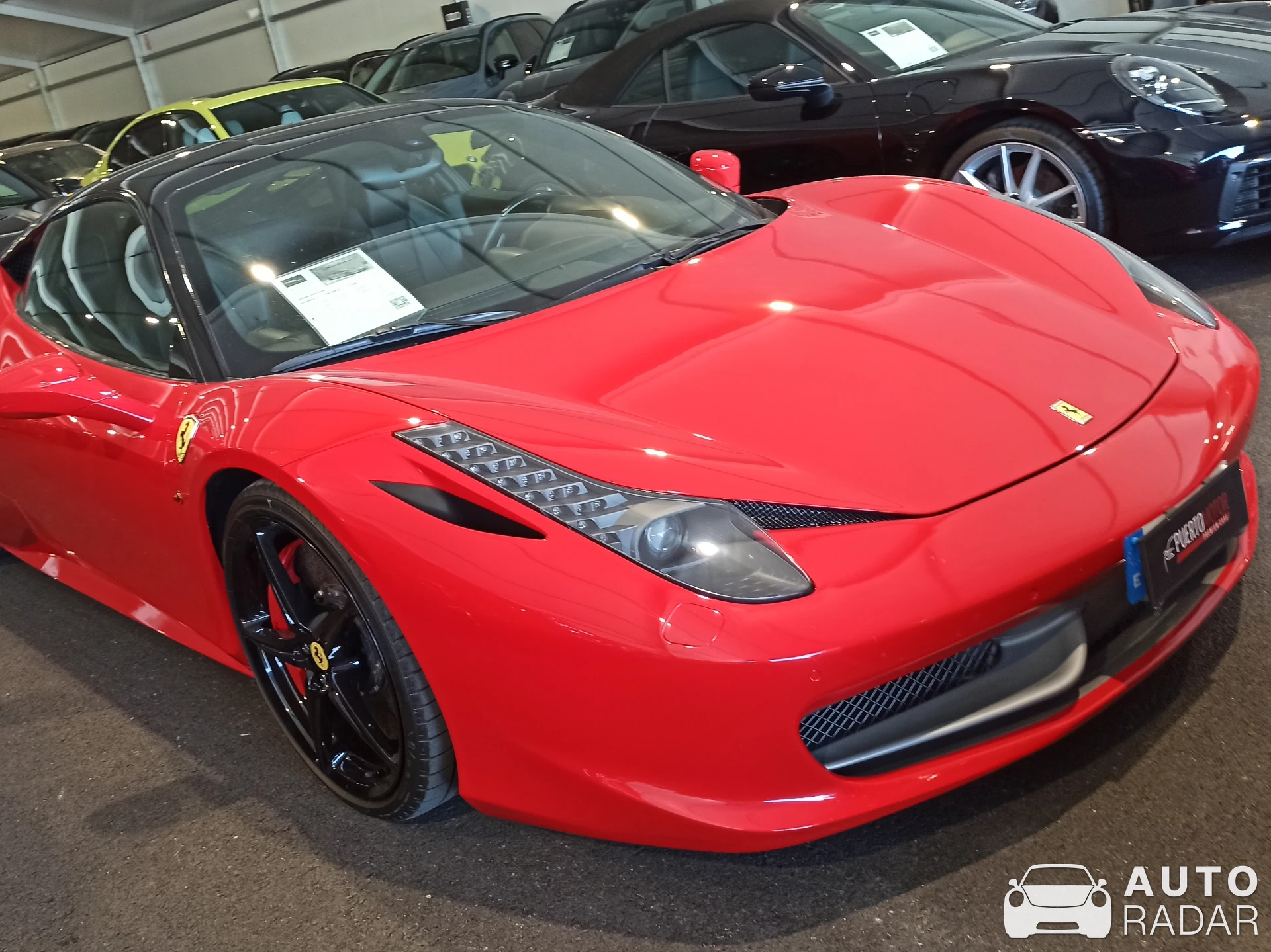Ferrari 458 Italia spotted in La Pardilla